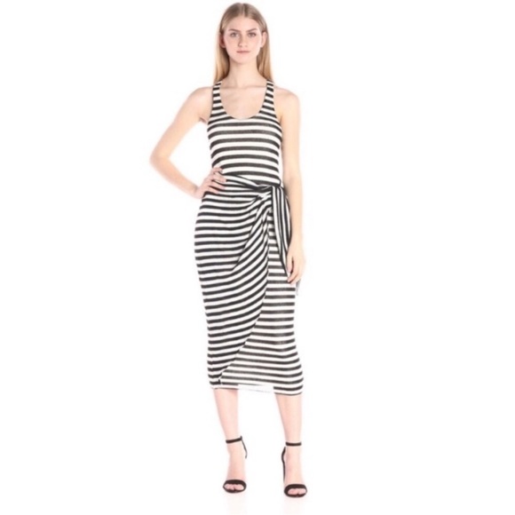 Mara Hoffman Dresses & Skirts - Mara Hoffman Linen Midi Wrap Dress